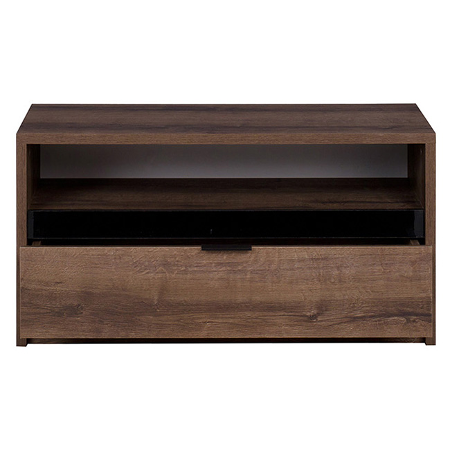 DENVER mc | TV stolek RTV1SZ | 90 cm | dub monastery / černá lesk