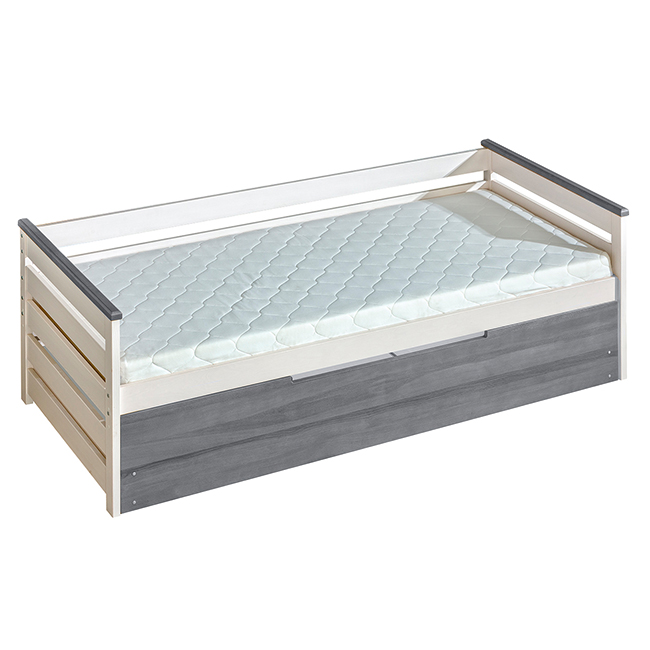 Alan - jednolůžko AL1+AL2 - bílá/popel