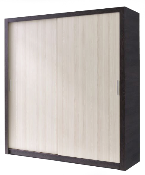 Šatní skříň Gibi 180 - wenge/jasan