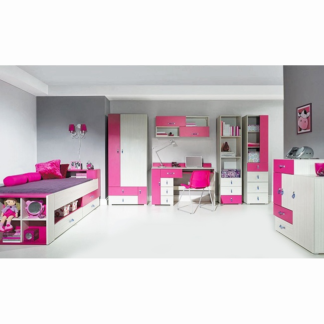 Dětský pokoj Komi C - růžová