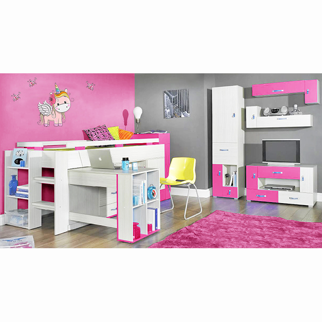 Dětský pokoj Komi B - růžová