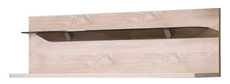 Fill - závěsná police 6 - dub sonoma