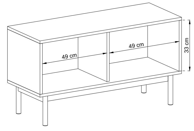 Basic - předsíňová stěna BGD104
