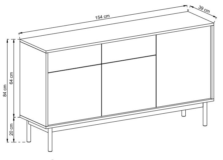 Obývací pokoj Basic B