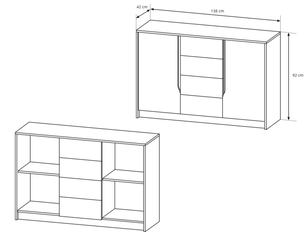 Ložnice Sega - sestava A