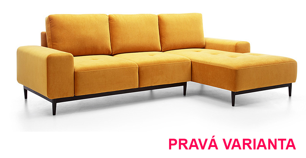 Sedací souprava VERO - 266x175 - rozkládací + úložný prostor - VÝBĚR TKANIN