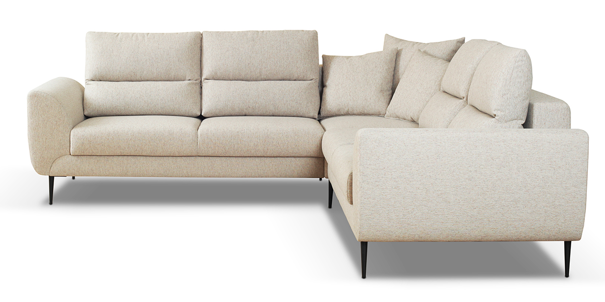 Sedací souprava QUATTRO - 265x265 - rozkládací + úložný prostor - VÝBĚR TKANIN