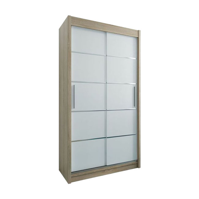 Šatní skříň Verona 4 - 120 sonoma/bílá