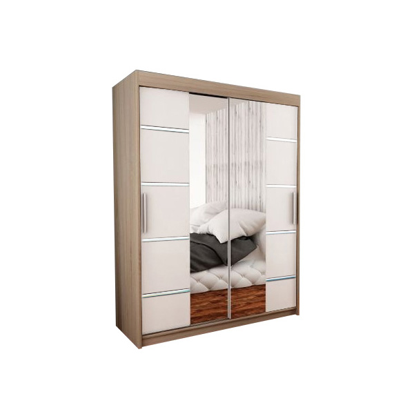 Šatní skříň Verona 4 - 150 sonoma/bílá