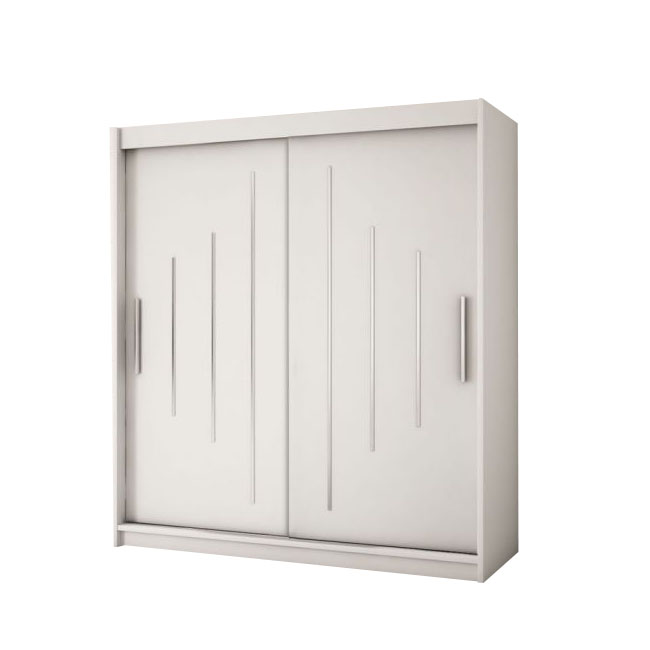 Šatní skříň York - 200 bílá
