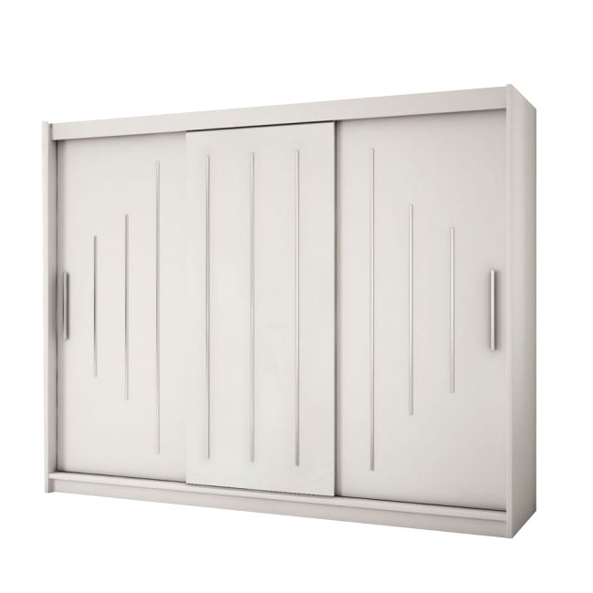 Šatní skříň York - 250 bílá