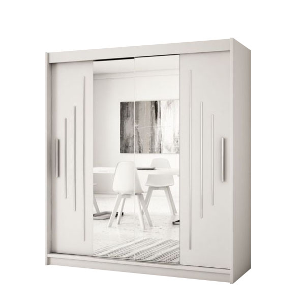 Šatní skříň York 1 - 200 bílá