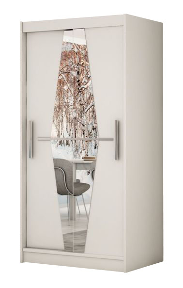 Šatní skříň Boliwia - 120 bílá