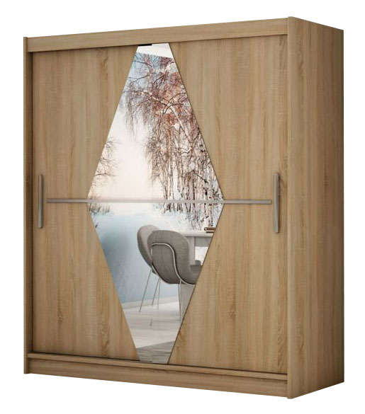 Šatní skříň Boliwia - 200 sonoma