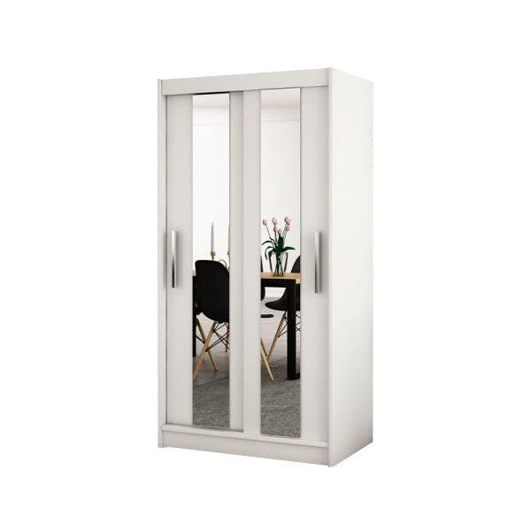 Šatní skříň Pole - 120 bílá