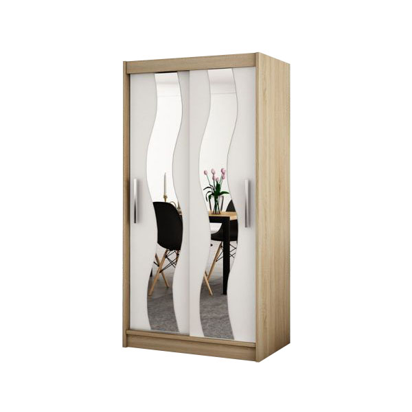 Šatní skříň Sewilla - 120 sonoma/bílá