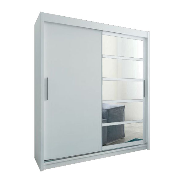 Šatní skříň Roma 1 - 200 bílá