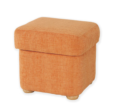 Taburet m OLA | 44x44 cm | s úložným prostorem | VÝBĚR TKANINY