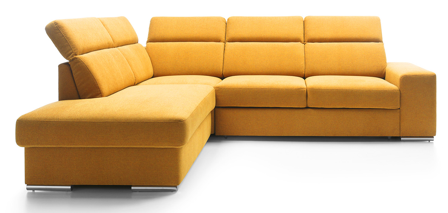 Sedací souprava AVANT - 278x230 cm - rozkládací + úložní prostor - VÝBĚR LÁTEK