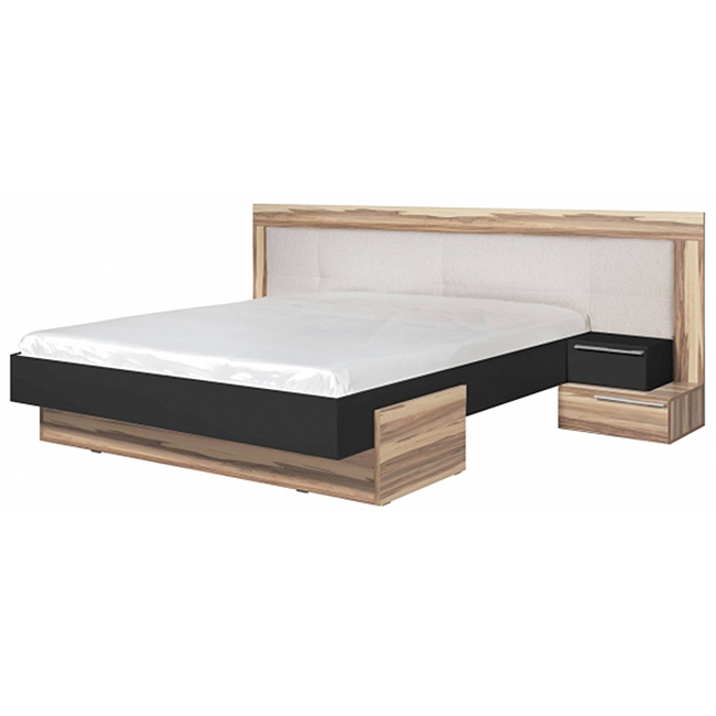 Morena - dvoulůžko 160x200 cm - černá