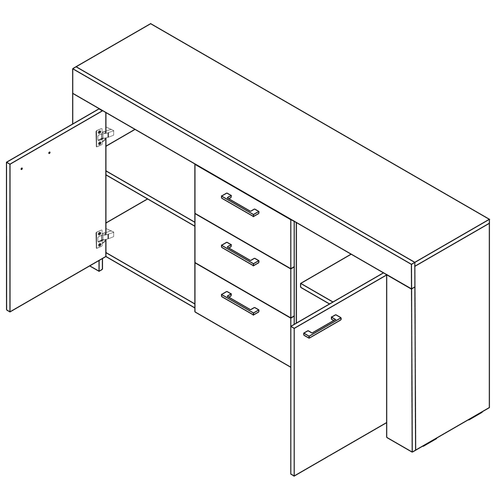 SKY | komoda SK200 | 200 cm | riviera
