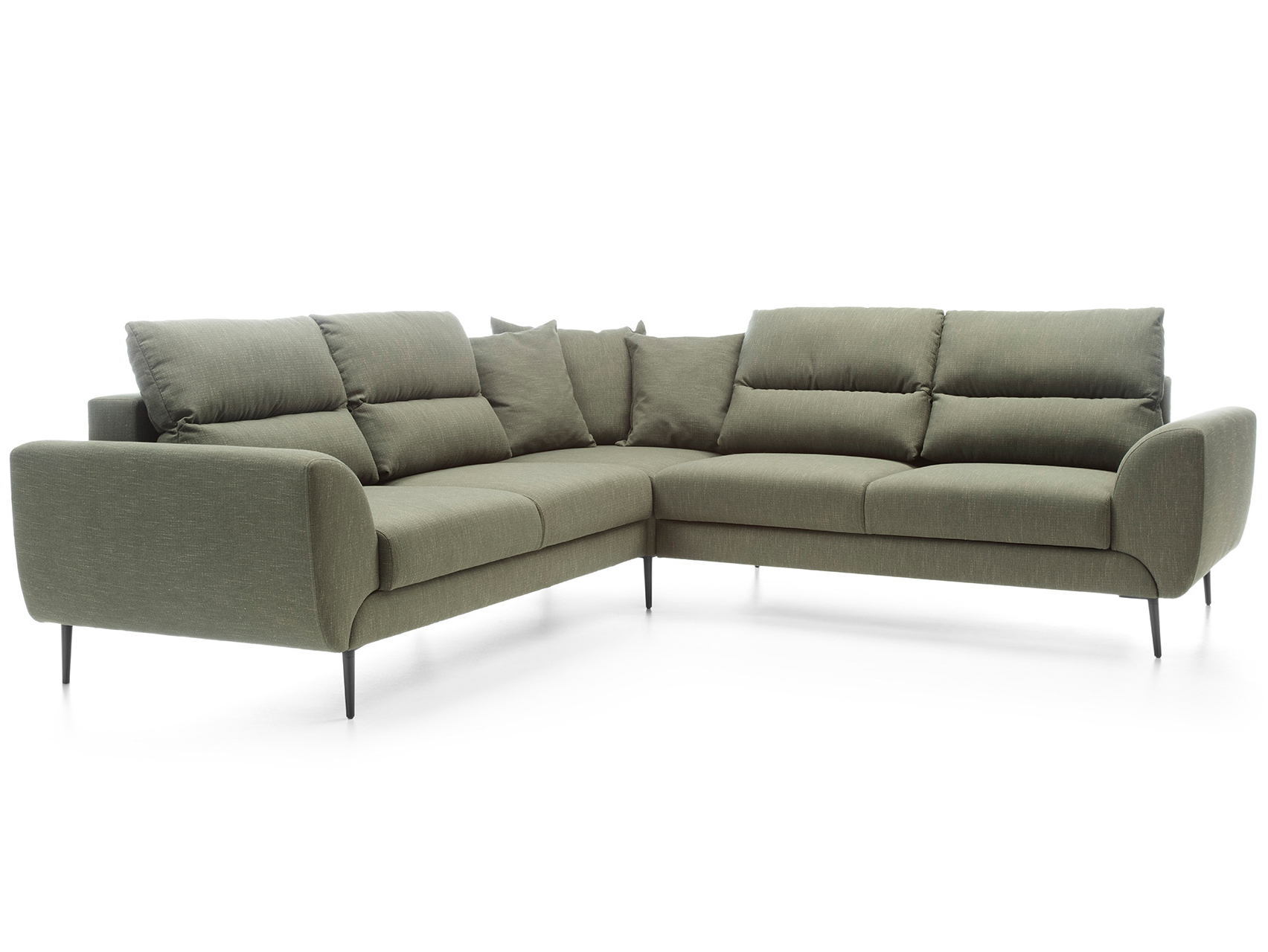 Sedací souprava QUATTRO - 265x265 - rozkládací + úložný prostor - VÝBĚR TKANIN