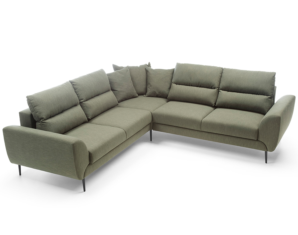 Sedací souprava QUATTRO - 265x265 - rozkládací + úložný prostor - VÝBĚR TKANIN