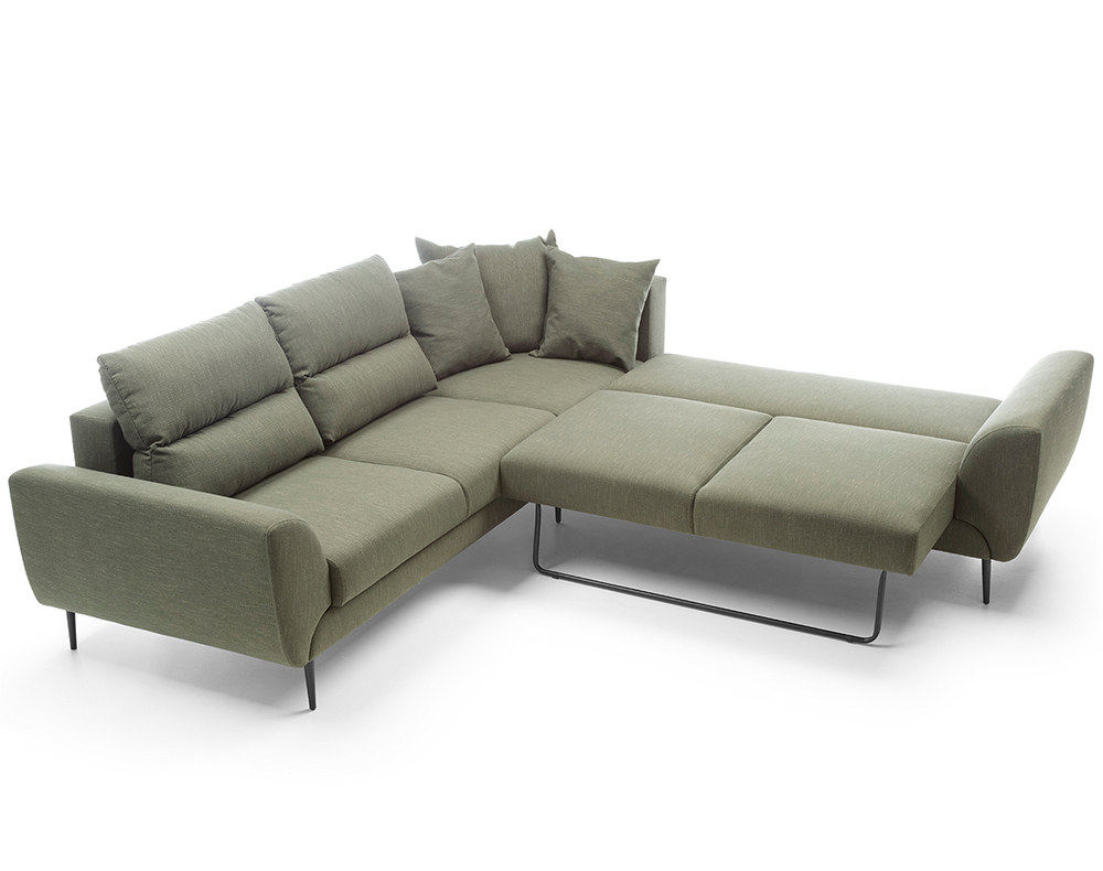 Sedací souprava QUATTRO - 265x265 - rozkládací + úložný prostor - VÝBĚR TKANIN