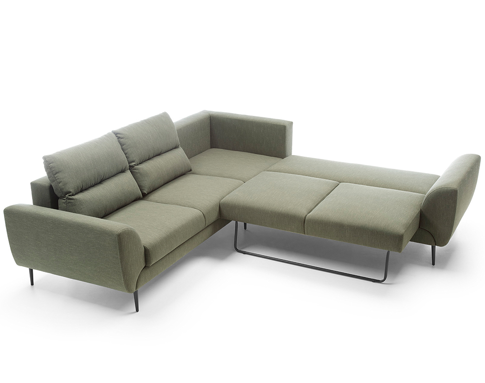 Sedací souprava QUATTRO - 265x265 - rozkládací + úložný prostor - VÝBĚR TKANIN