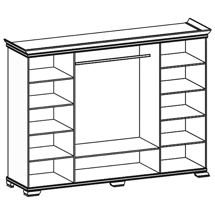 KORA a | šatní skříň KS3 | 208 cm | andersen