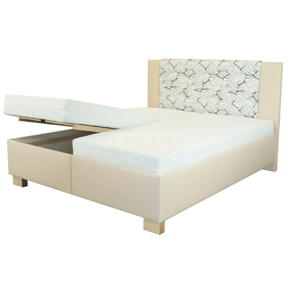 Dvoulůžko Laura - polohovací rošt - 160 cm