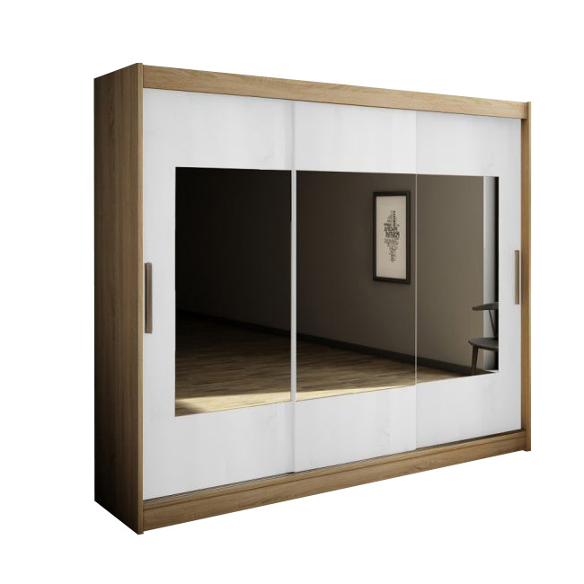 Šatní skříň Torino - 250 sonoma/bílá