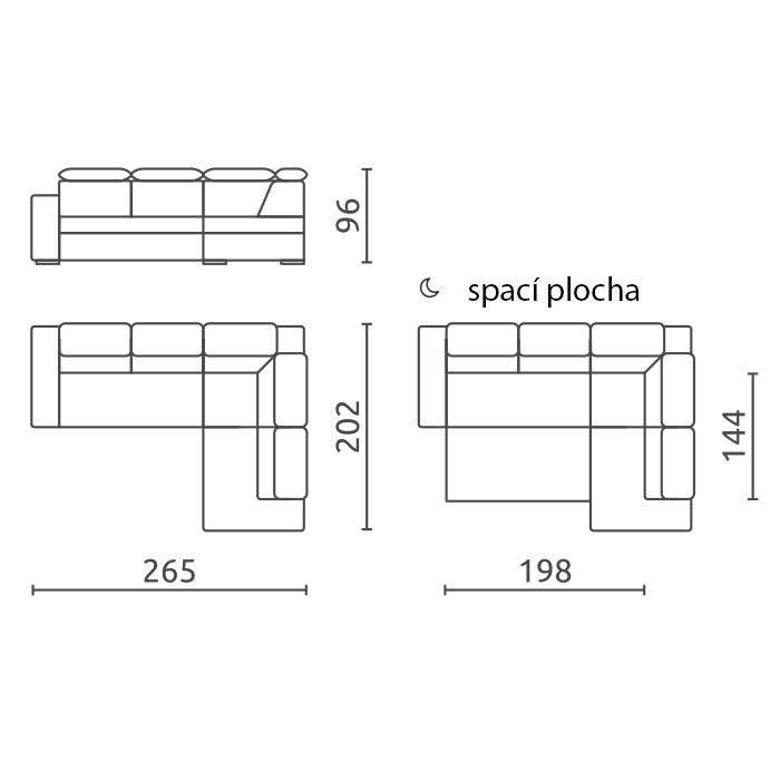 Sedací souprava Corso