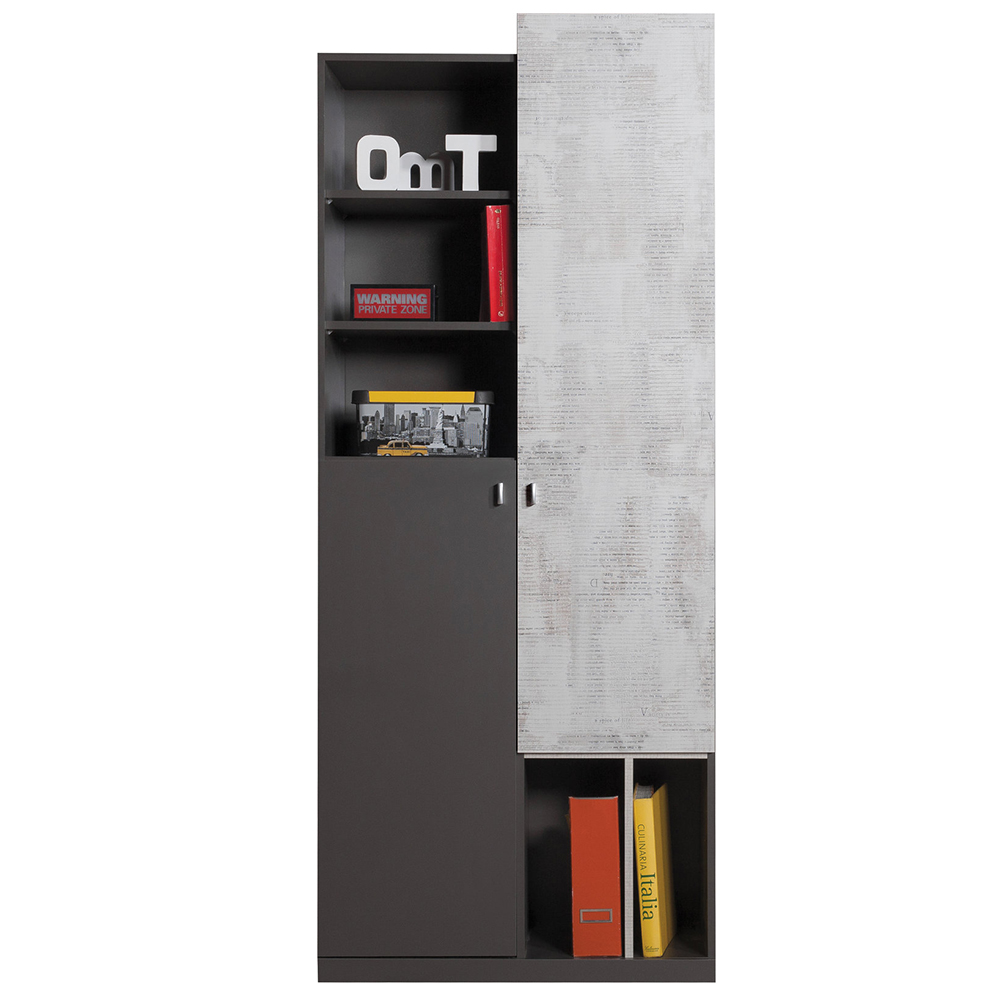 Dětský pokoj Tablo B | grafit/enigma