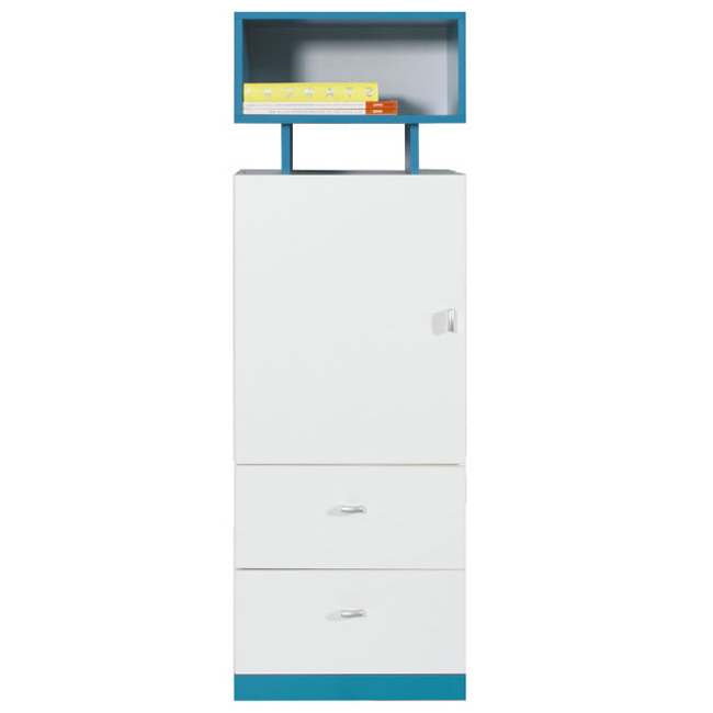 Mobi - regál MO8 L/P - modrá