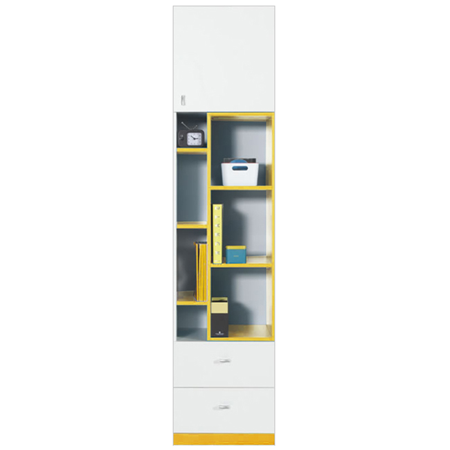 Mobi - regál MO6 L/P - žlutá