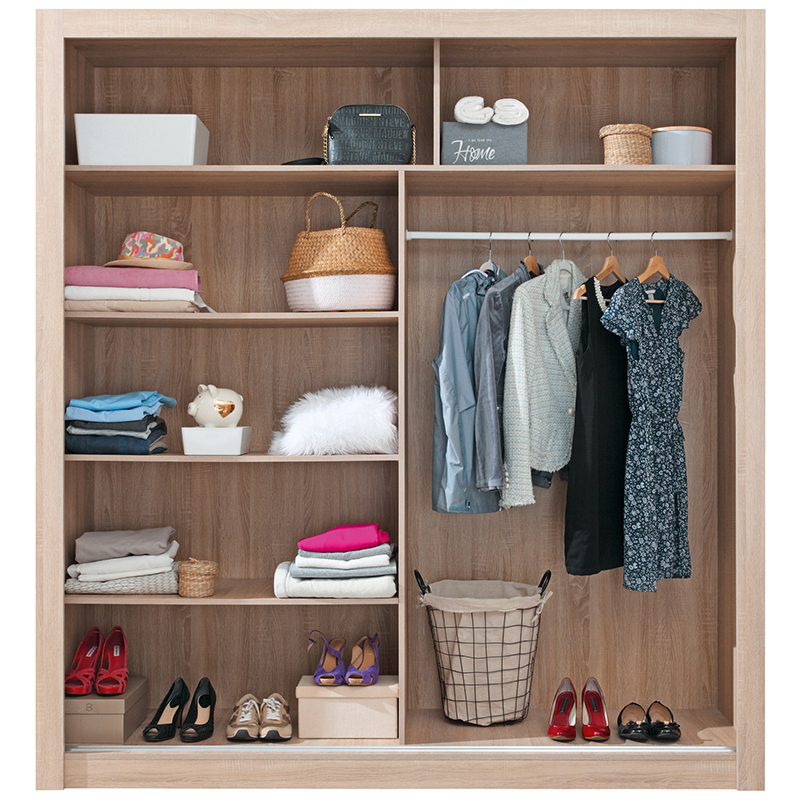 Šatní skříň DUCA DC2 - 200 cm - sonoma