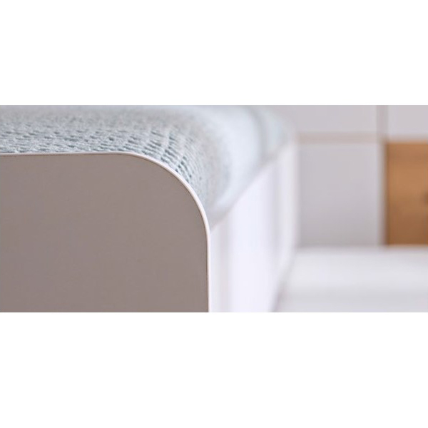 Lorento - skříň L1 - bílá brilantní/dub nash