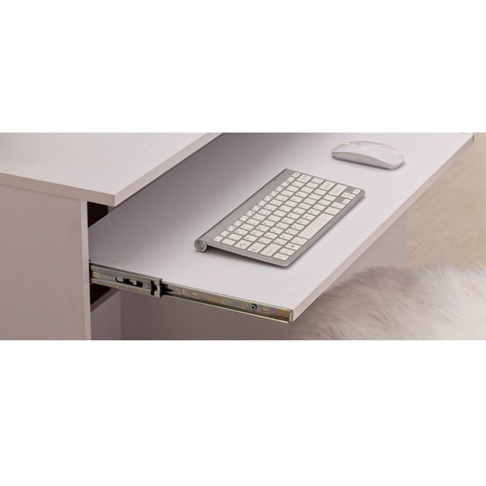 Lorento - regál L4 - bílá brilantní/dub nash