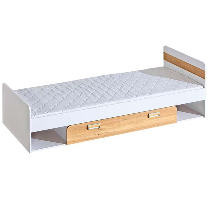 Dětský pokoj Lorento CH - bílá brilantní/dub nash