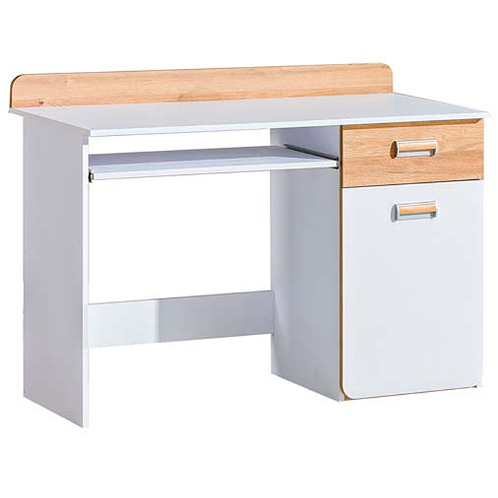 Dětský pokoj Lorento I - bílá brilantní/dub nash