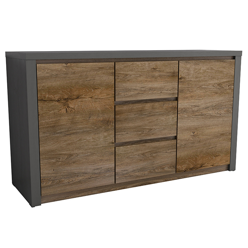 Obývací stěna se skříní Montana - sestava C - 2 odstíny