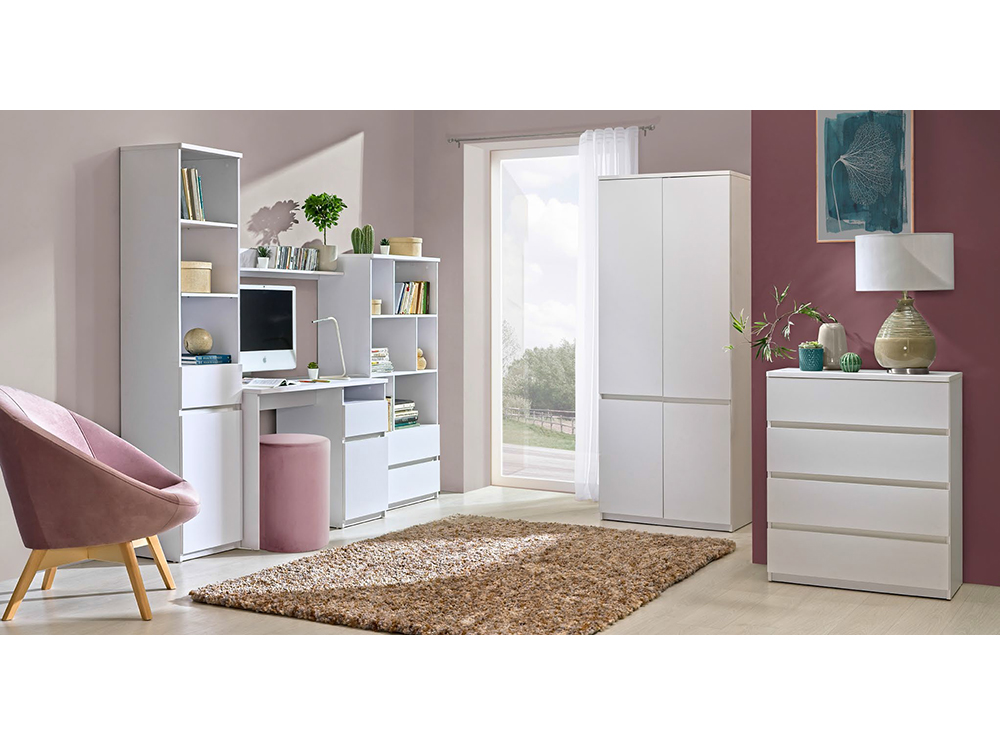 Arca b | závěsná police AR12 | 110 cm | bílá