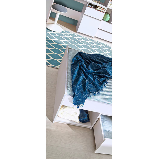 Arca b | závěsná police AR12 | 110 cm | bílá