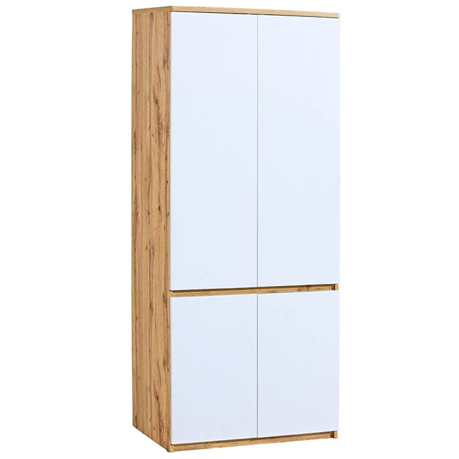 Dětský pokoj Arca w | 9 dílů | sestava A | dub wotan/bílá