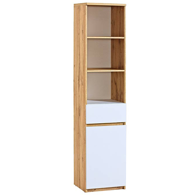 Dětský pokoj Arca w | 9 dílů | sestava A | dub wotan/bílá