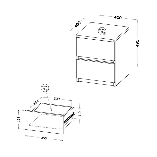 Dětský pokoj Arca w | 9 dílů | sestava A | dub wotan/bílá