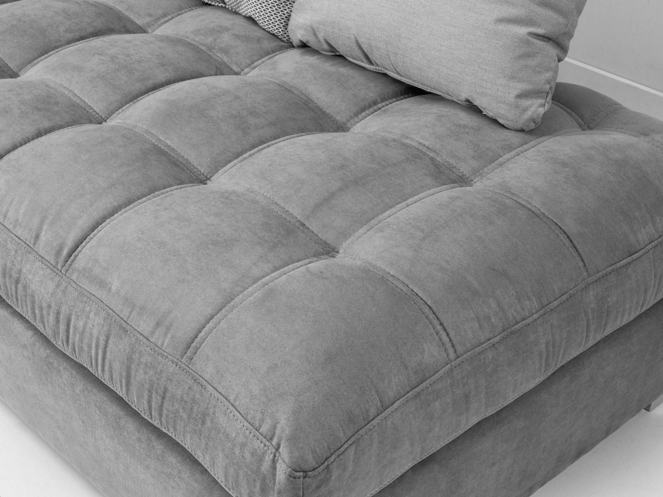 Sedací souprava Fano - 291x245 cm - nerozkládací + bez úložného prostoru - VÝBĚR TKANIN