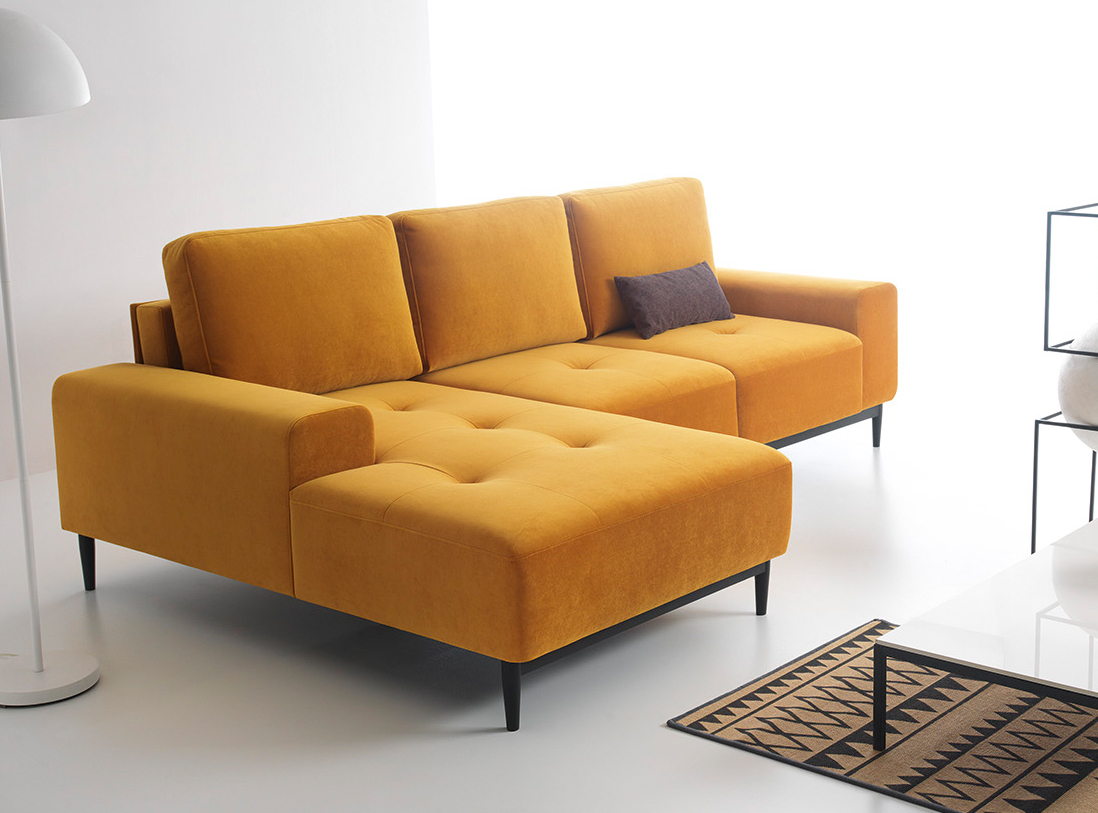 Sedací souprava VERO - 266x175 - rozkládací + úložný prostor - VÝBĚR TKANIN