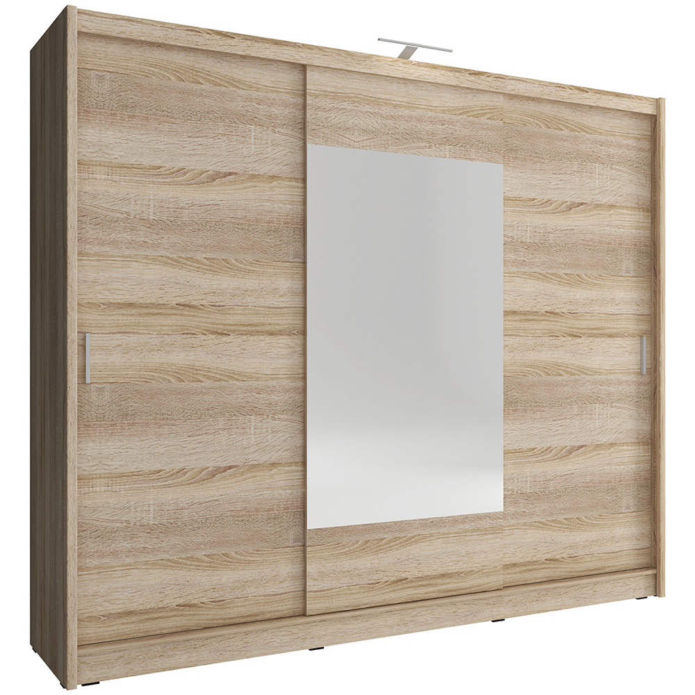 Skříň WIKI - 250 + LED osvětlení | dub sonoma